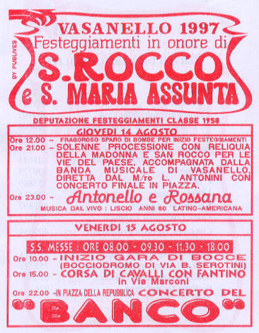 CLASSE 1958 - PROGRAMMA_S. ROCCO_1997_1.jpg (164260 byte)