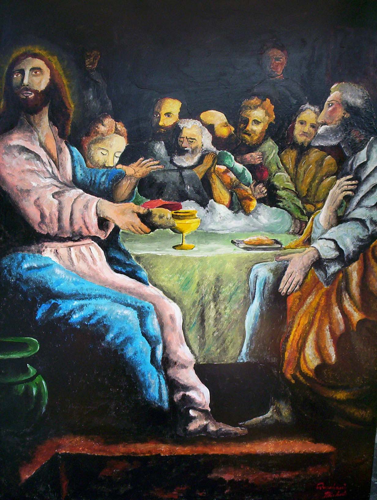 Infiorata Quadro n. 6  - Ultima Cena -  Michele Quadracci.jpg (236348 byte)